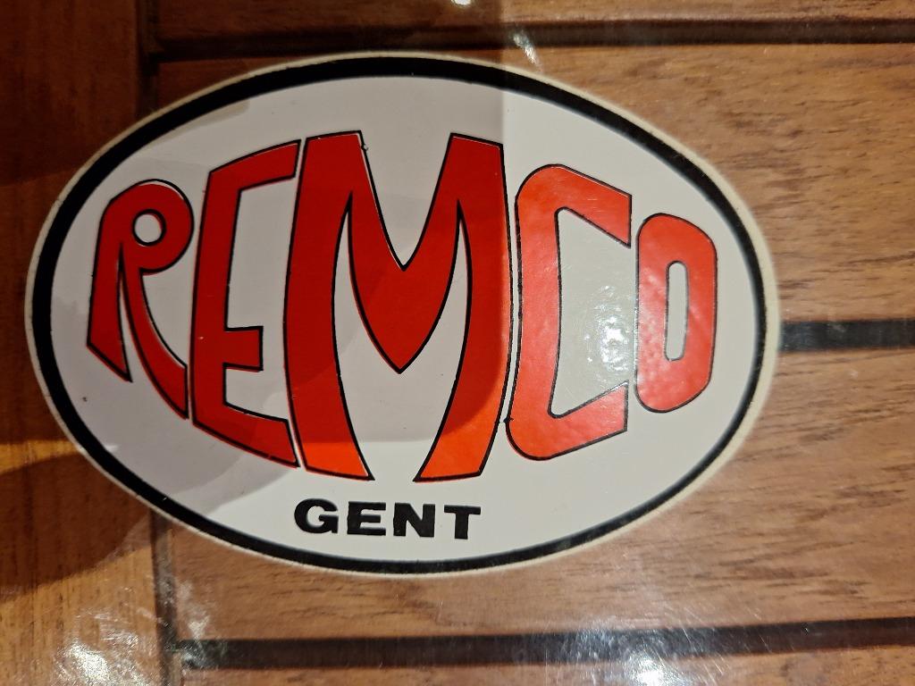 Vintage sticker Remco Gent, Verzamelen, Ophalen of Verzenden, Gebruikt, Merk