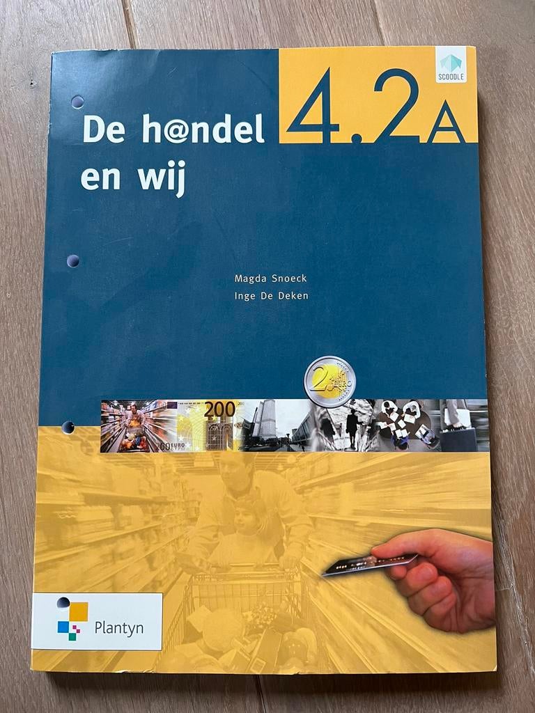 Boek ‘De h@ndel en wij’ 4.2A van Plantyn, Boeken, Schoolboeken, Ophalen of Verzenden, Zo goed als nieuw, Bedrijfseconomie, Plantyn