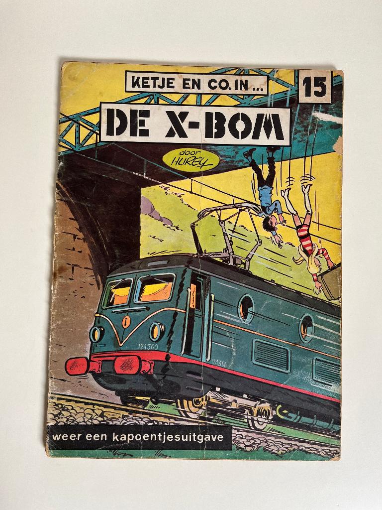 Hurey - Ketje 15 - De X-bom - 1971, Ophalen of Verzenden, Hurey