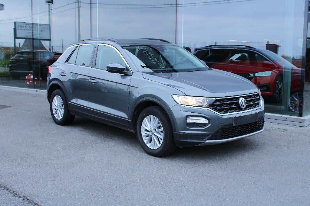 VOLKSWAGEN T ROC 1.0TSI STYLE-TREKH-NAVI-AC, Stof, Bedrijf, SUV of Terreinwagen, Zilver of Grijs