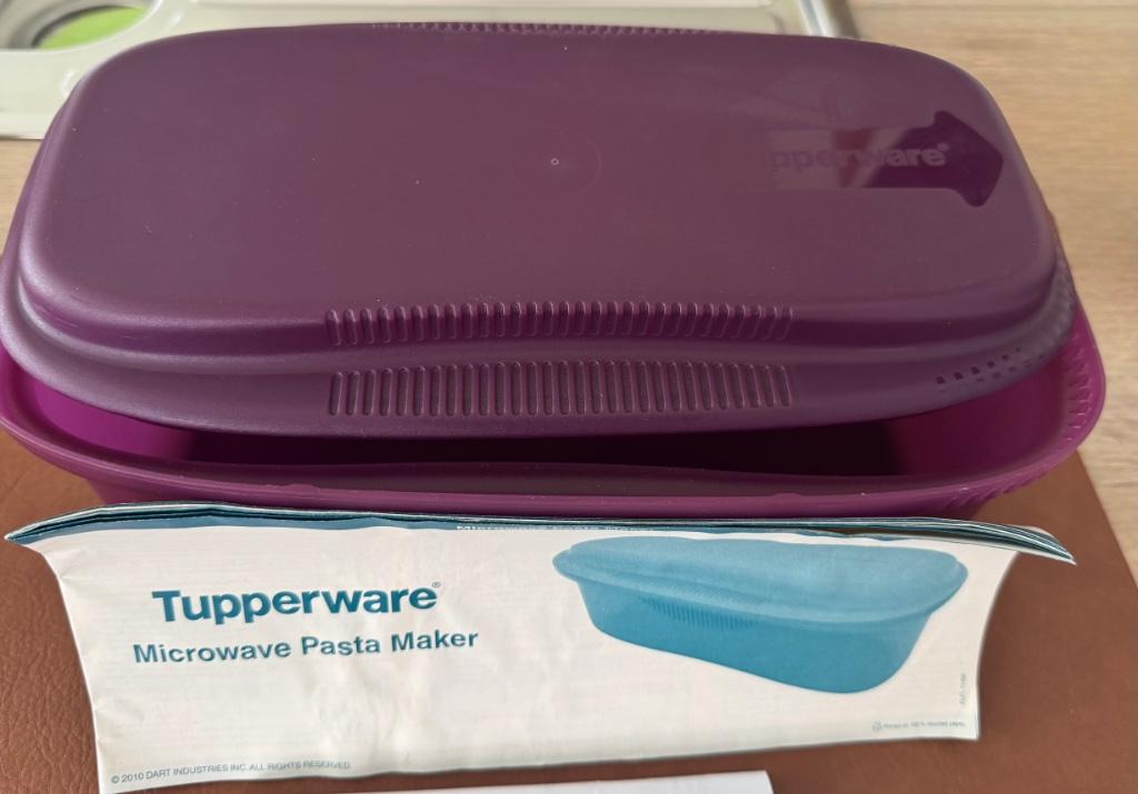 Tupperware spaghetti koker microgolf, Huis en Inrichting, Keuken | Tupperware, Ophalen, Nieuw