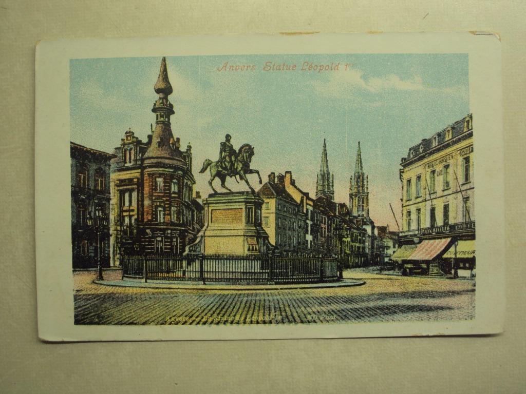 52961 - ANVERS - STATUE LEOPOLD 1er, Envoi