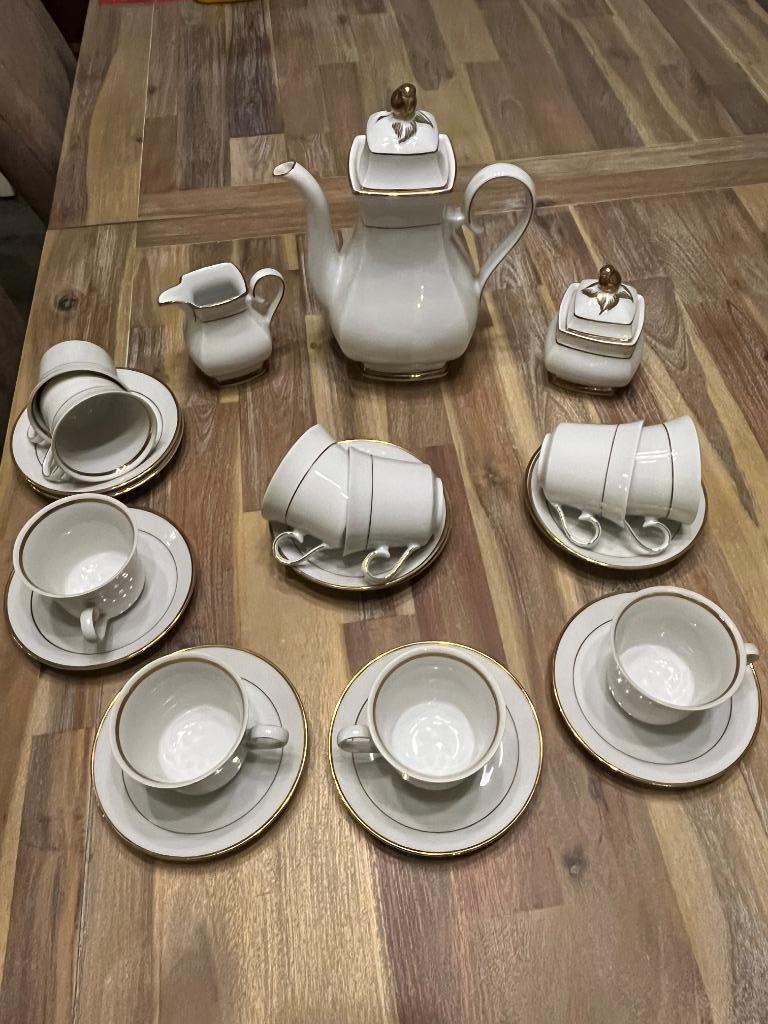 vintage eet en koffie servies, Antiek en Kunst, Ophalen