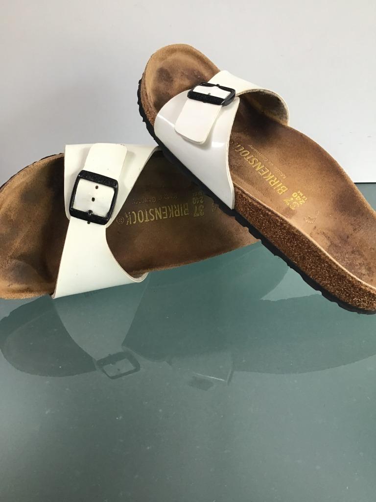 Gratis Verzenden | Birkenstock casual witte slippers 37, Slippers, Verzenden, Wit, Zo goed als nieuw