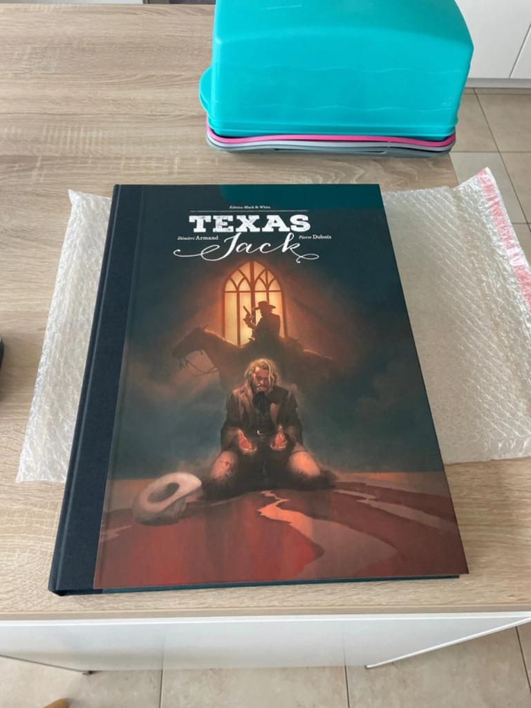 Hoofdschot van TEXAS Jack Dimitri Armand Pierre Dubois uit 2, Eén stripboek, Nieuw, Ophalen of Verzenden, Divers auteurs