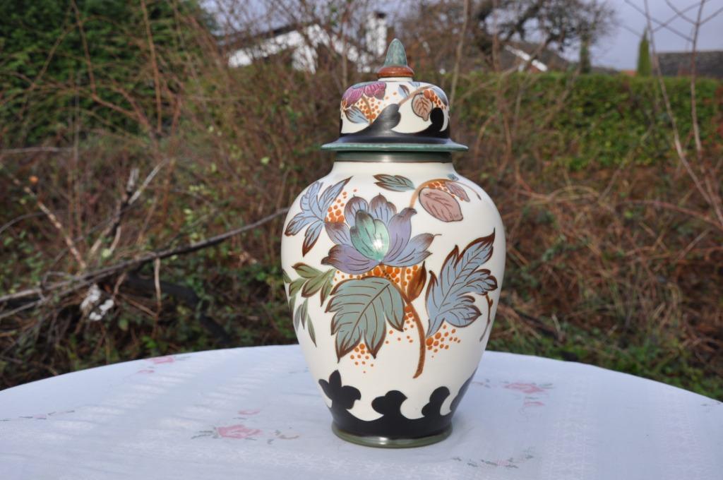 potiche bombée faience gouda hollande, Enlèvement ou Envoi