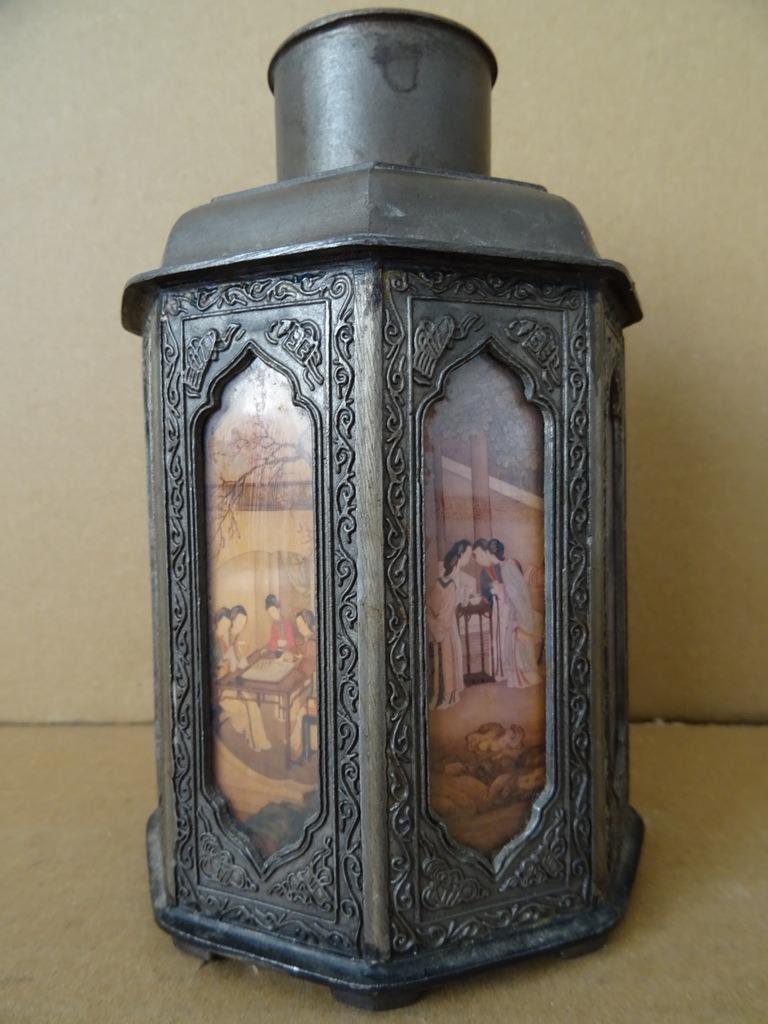 Antieke Chinese theepot tinnen pot theepot theefles 17cm, Ophalen of Verzenden