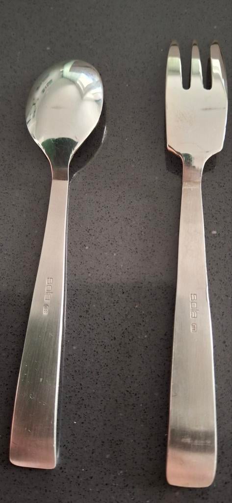 Sola verzilverd koffiebestek, Antiek en Kunst, Ophalen