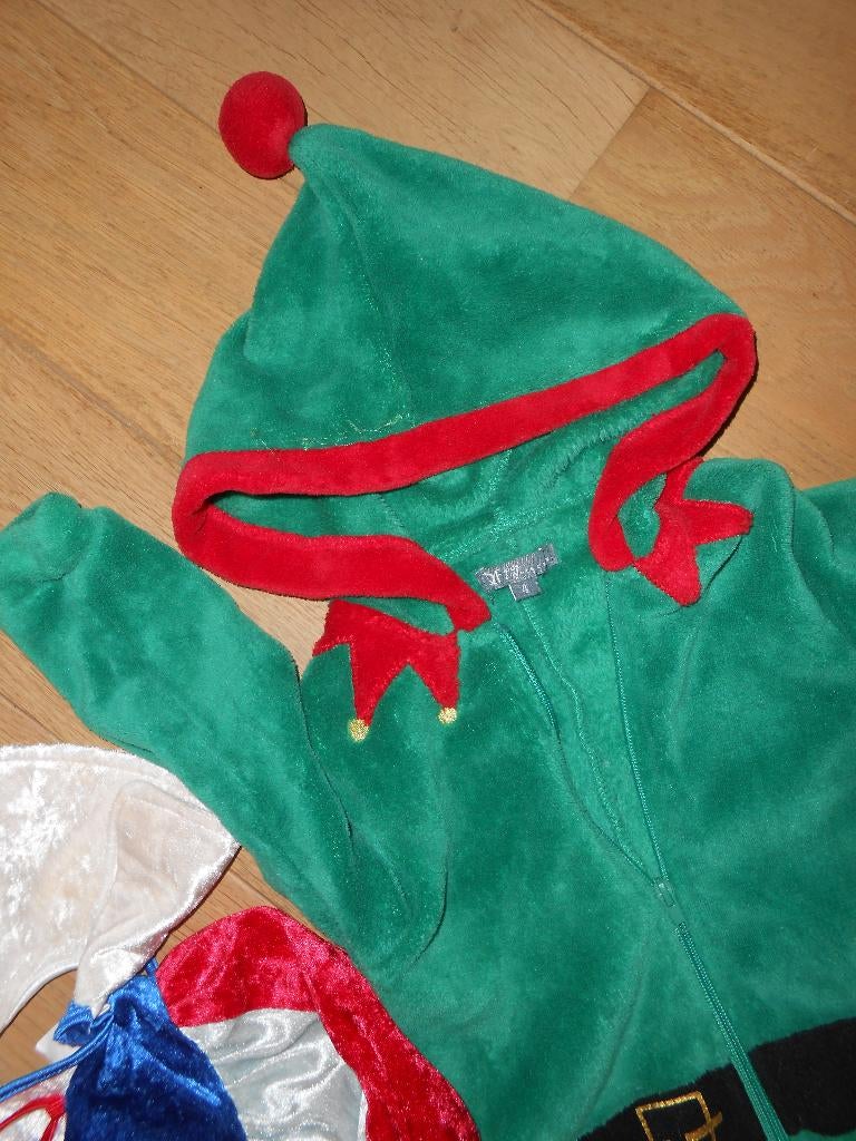déguisement Elsa Reine des neiges ou surpyjama lutin 7eur/P, Enfants & Bébés, Enlèvement, Utilisé, Garçon ou Fille