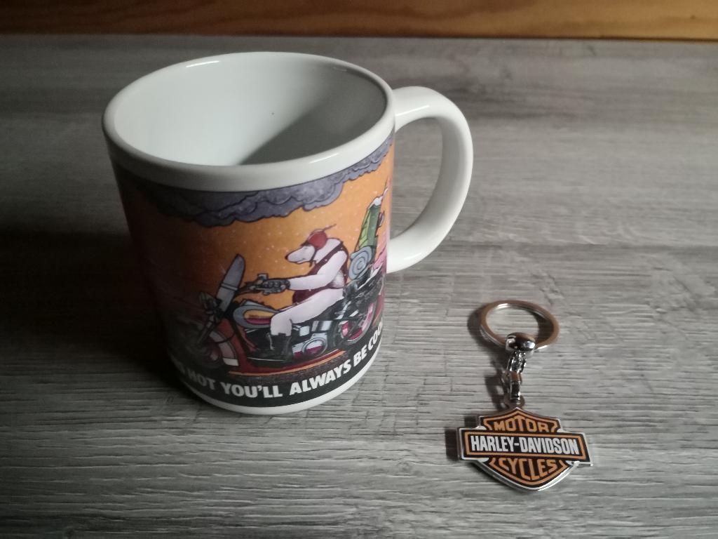 Harley-Davidson sleutelhanger of mok uit te kiezen, Verzamelen, Ophalen