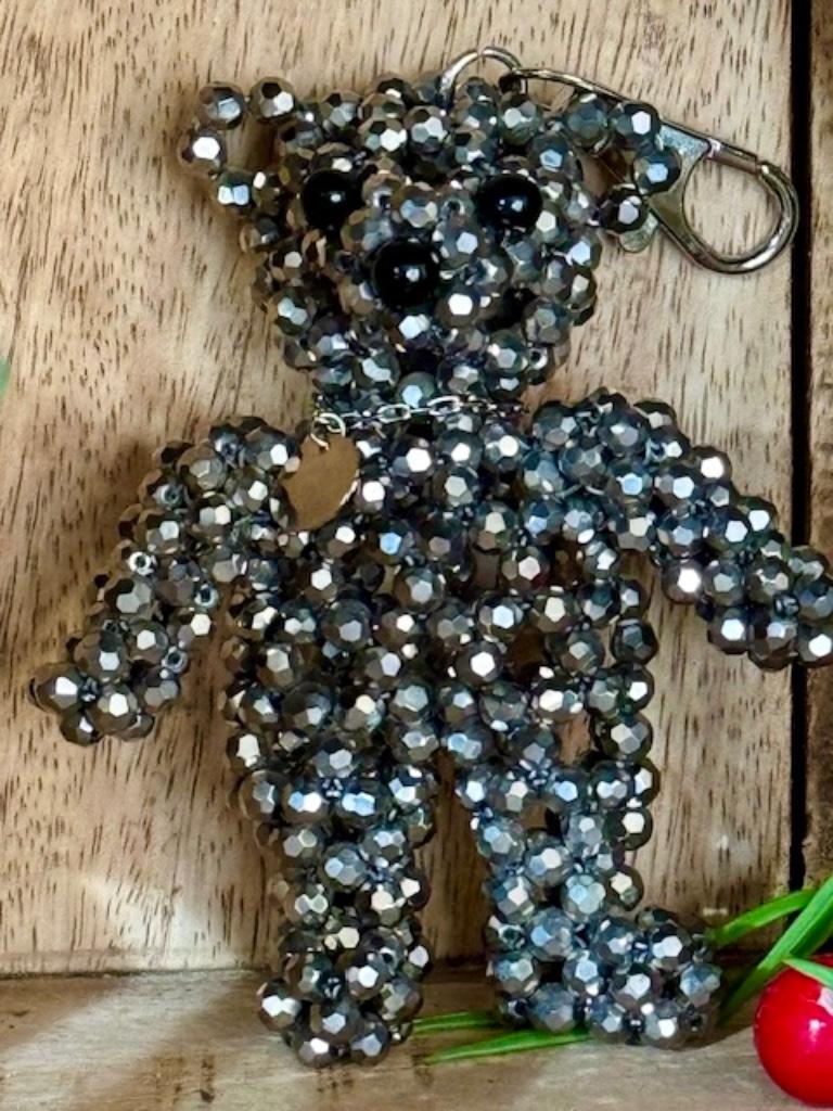 Petit ours en peluche de luxe/Baloo, composé de 230 perles d, Collections, Swarovski, Neuf, Figurine, Enlèvement ou Envoi