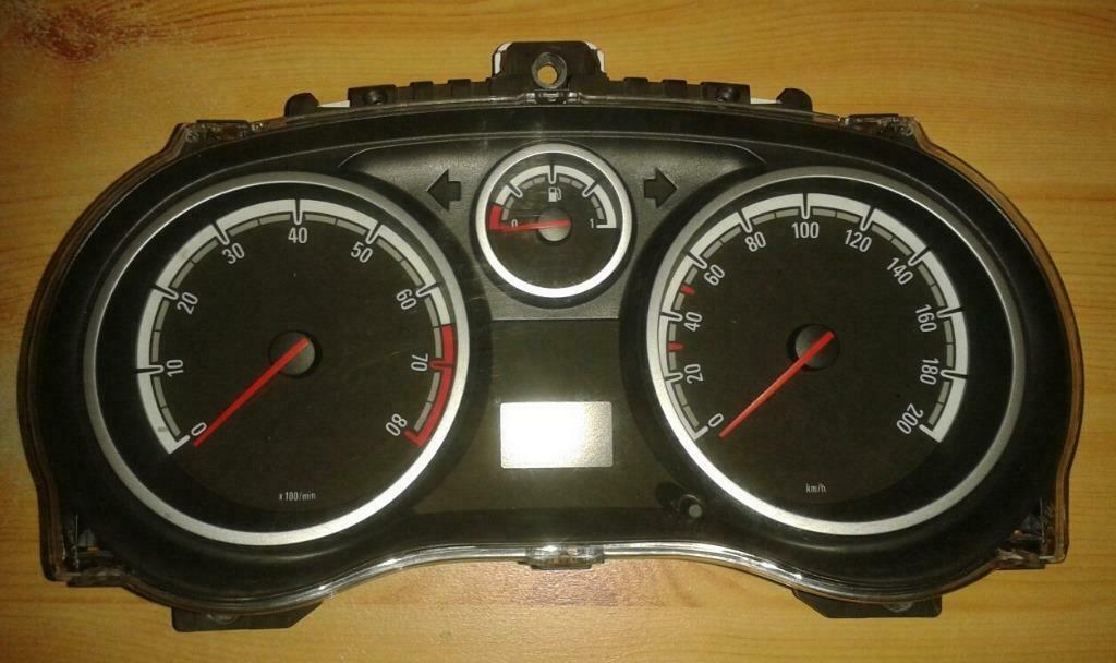 Km teller Opel CORSA DISPLAY Instrumentenpaneel, Ophalen, Gebruikt, Opel