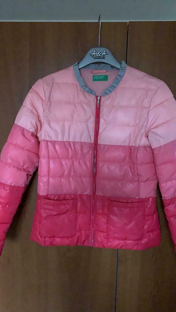 Jas meisjes Benetton, maat 11-12 jaar, in perfecte staat, Meisje, Ophalen of Verzenden, Zo goed als nieuw, Benetton