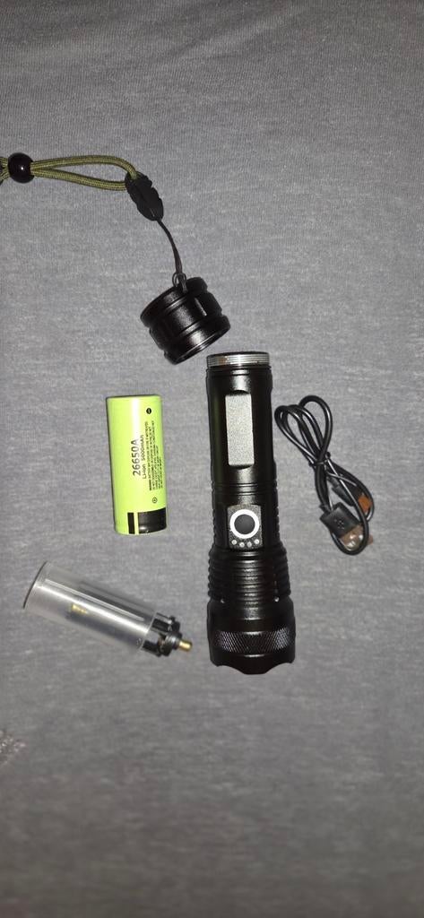 Lampe torche, Enlèvement