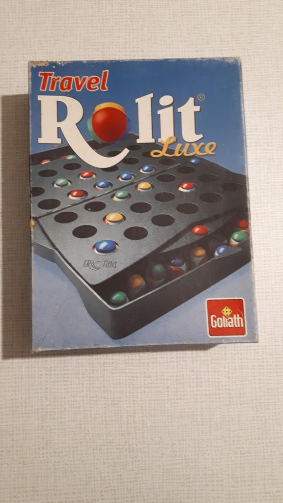 Rolit luxe Travel spel, Hobby en Vrije tijd, Gezelschapsspellen | Overige, Zo goed als nieuw, Een of twee spelers, Ophalen of Verzenden