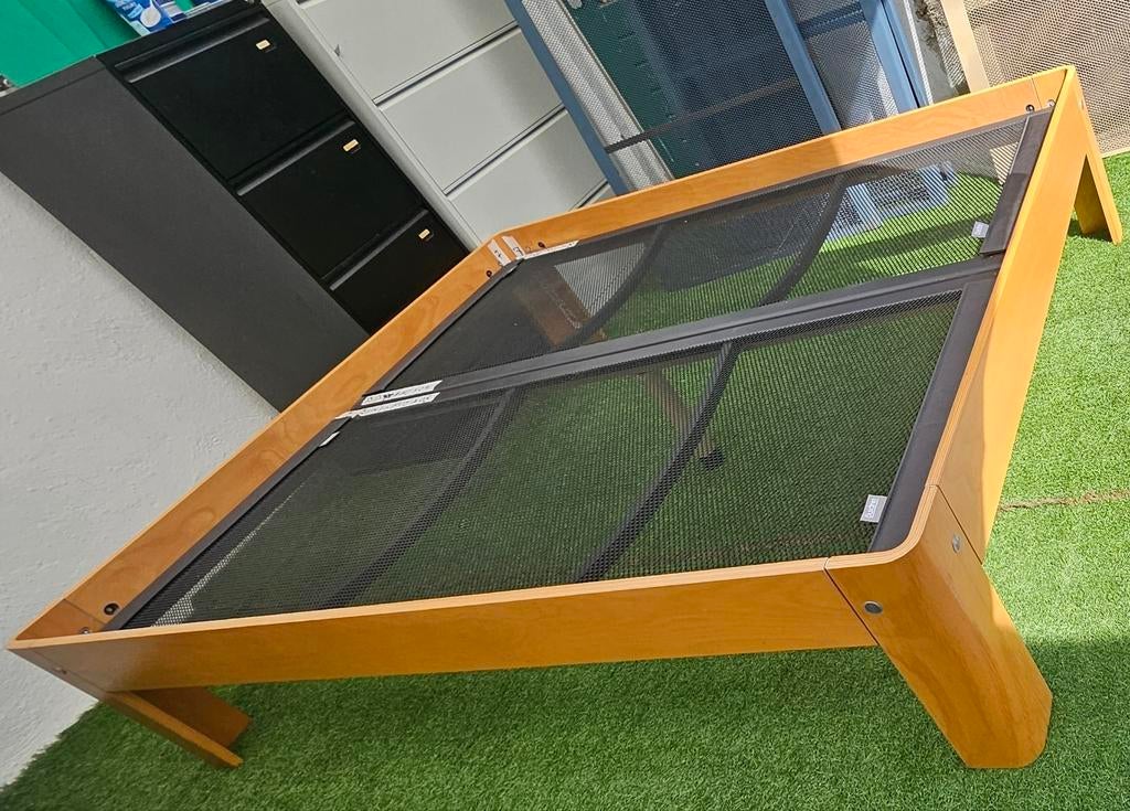 Auping Auronde Bed 160x200cm 48cm hoog  (Seniorenhoogte), Ophalen of Verzenden