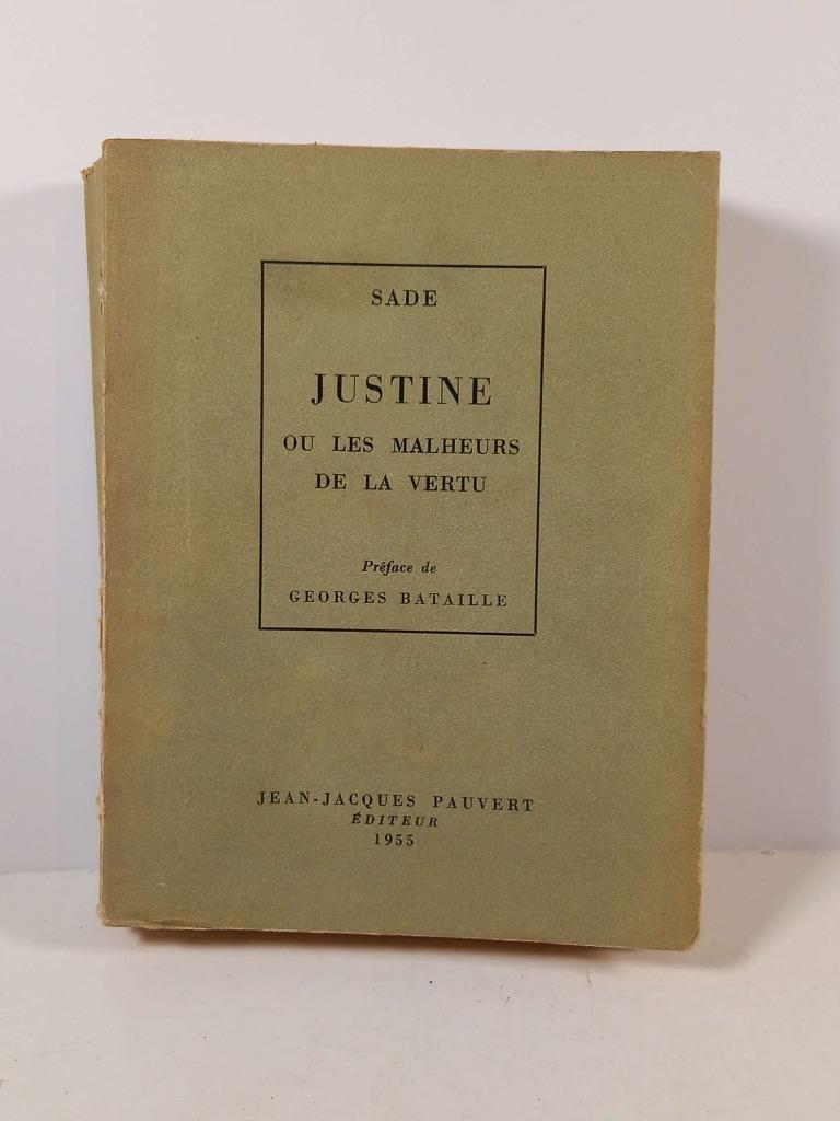 Livre Justine ou les malheurs, Boeken, Ophalen of Verzenden, Gelezen, Jean-Jacques Pauvet, Wereld overig