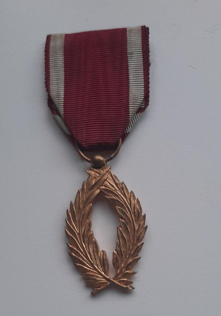 Medaille in de Orde van de Kroon - Palme d'Or, Verzamelen, Ophalen of Verzenden