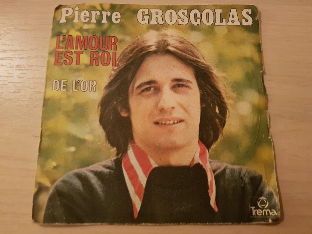 disque vinyl 45 tours Pierre groscolas, Enlèvement ou Envoi, Comme neuf