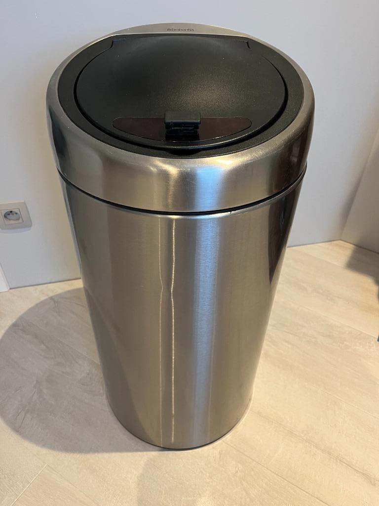 Vuilbak Brabantia, Enlèvement, Utilisé, Inox, 75 cm ou plus