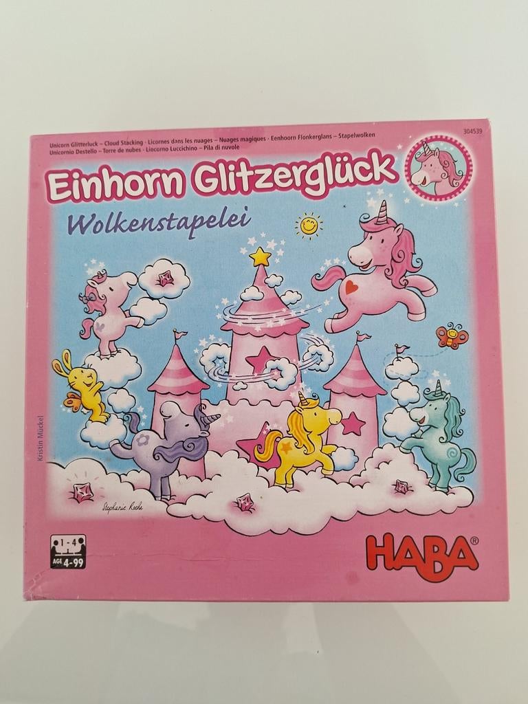 Haba Unicorns spel, Ophalen of Verzenden, Zo goed als nieuw