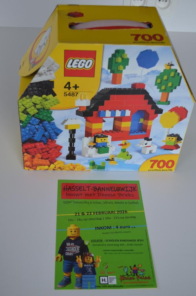 Lego: nr. 5487 bouwblokken nieuw., Kinderen en Baby's, Speelgoed | Duplo en Lego, Ophalen of Verzenden, Nieuw, Complete set, Lego