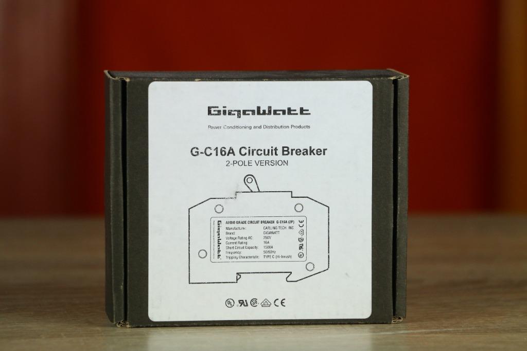GigaWatt Circuit Breaker G-C16a 2-pole TRADE.INRUIL BTW/VAT*, Audio, Tv en Foto, Overige Audio, Tv en Foto, Ophalen of Verzenden