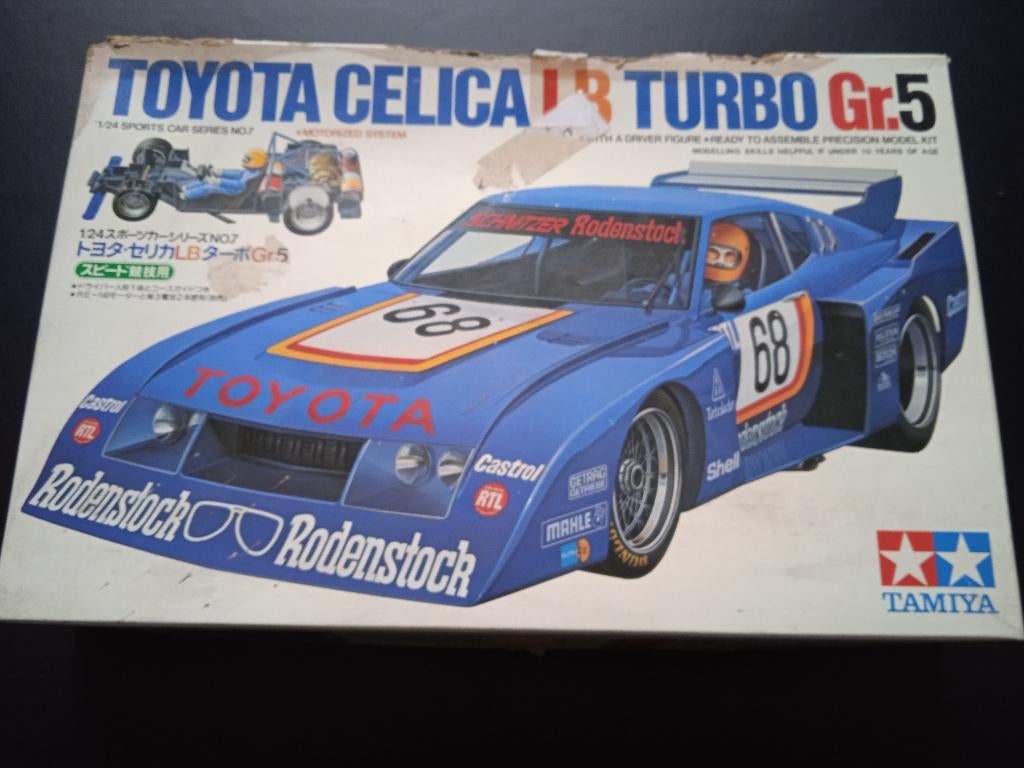 Tamiya, Toyota Celica LB Turbo Gr5 1/24 (1978), Hobby & Loisirs créatifs, Modélisme | Voitures & Véhicules, Enlèvement ou Envoi