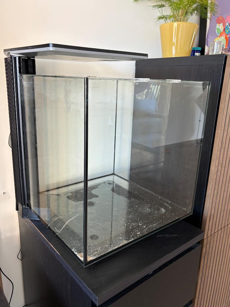 Aquarium Nano 60L superfish, Ophalen, Gebruikt, Leeg aquarium