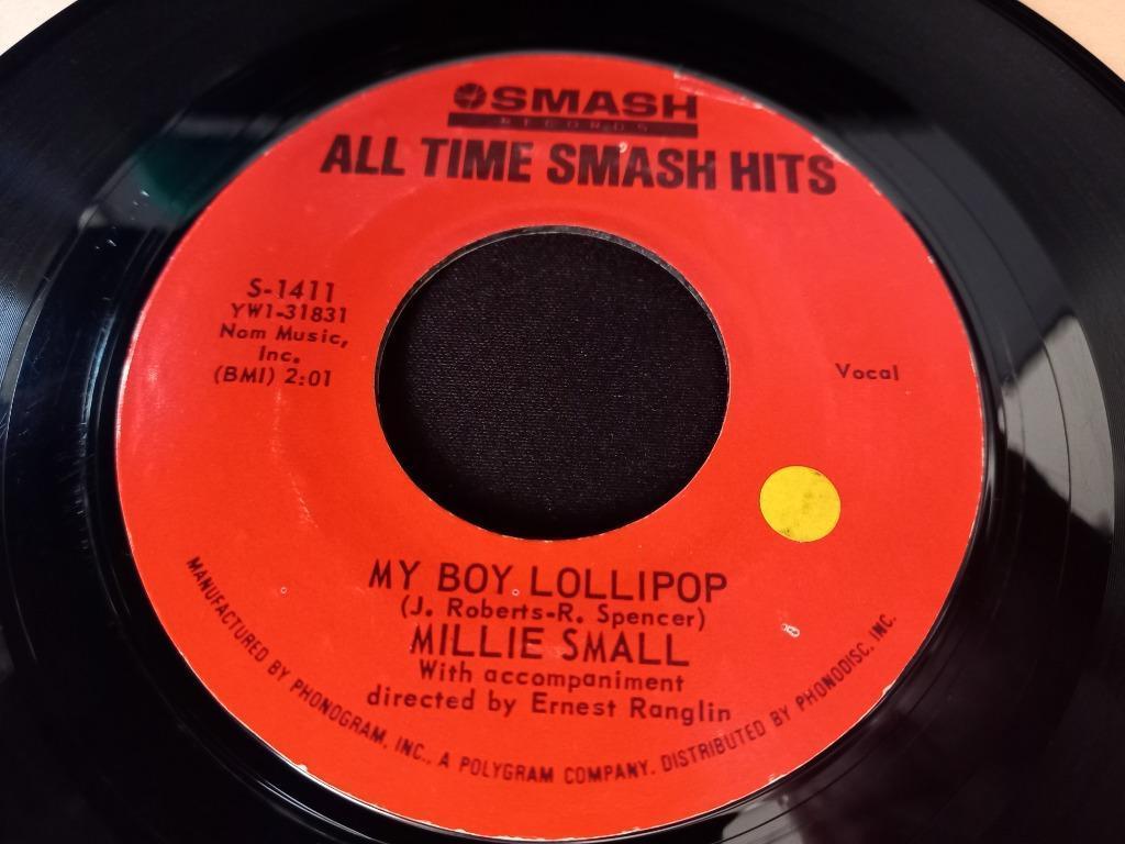 Millie Small – My Boy Lollipop / Sweet William " Ska ' 7 ", Single, Comme neuf, Autres genres, 7 pouces
