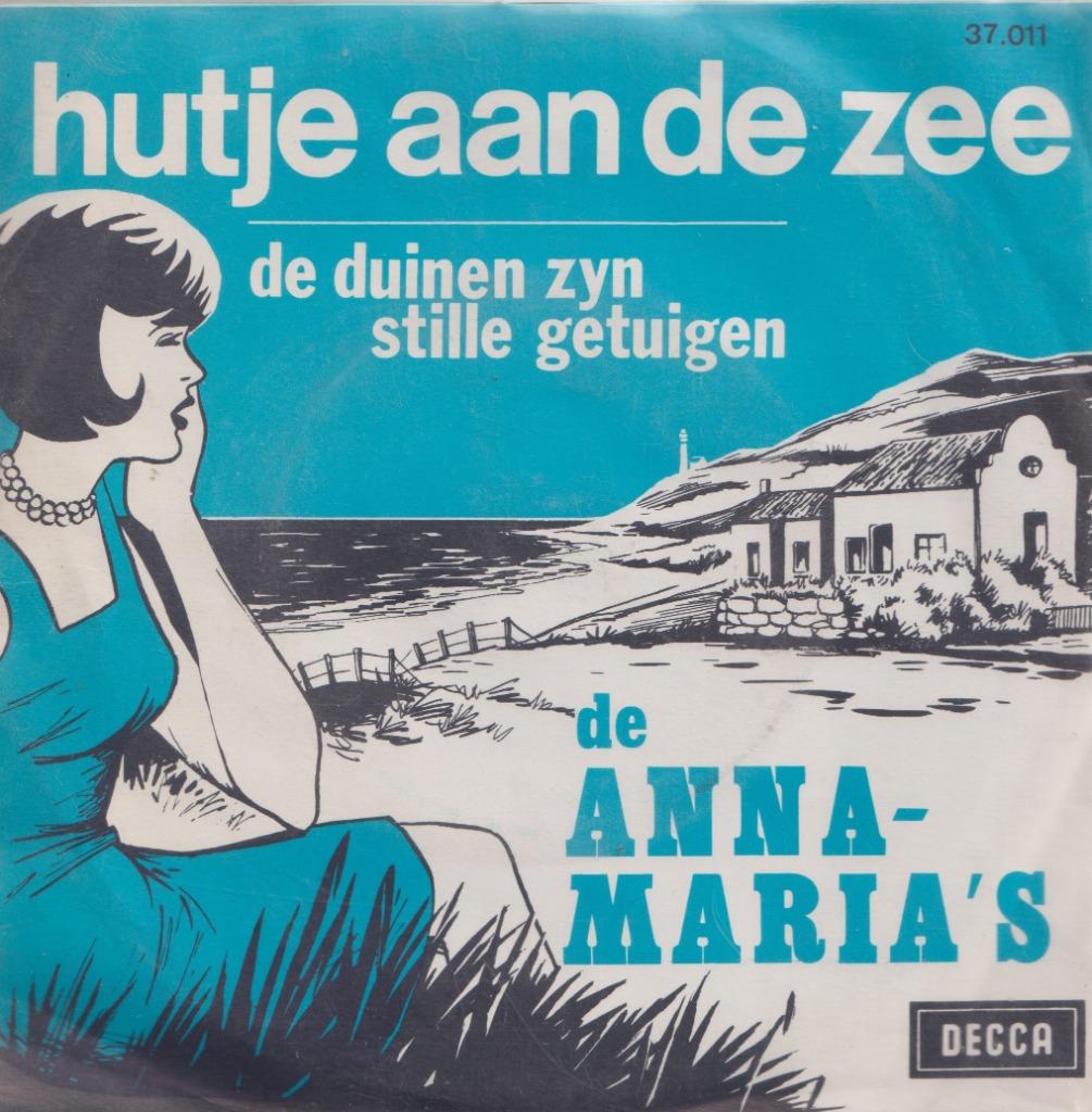 De Anna-Maria’s – Hutje aan de zee – Single, Ophalen of Verzenden, Gebruikt, Nederlandstalig
