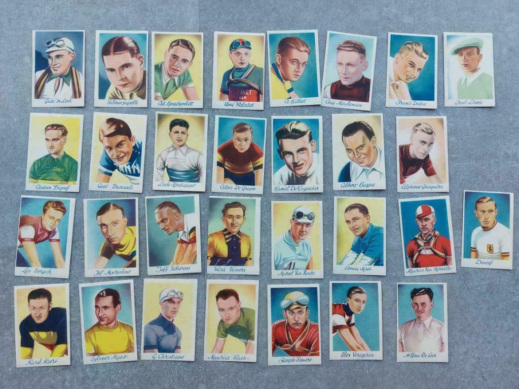 Chromo's wielrenners (cichorei de Beukelaar), Verzamelen, Sportartikelen en Voetbal, Gebruikt, Spelerskaart, Ophalen of Verzenden