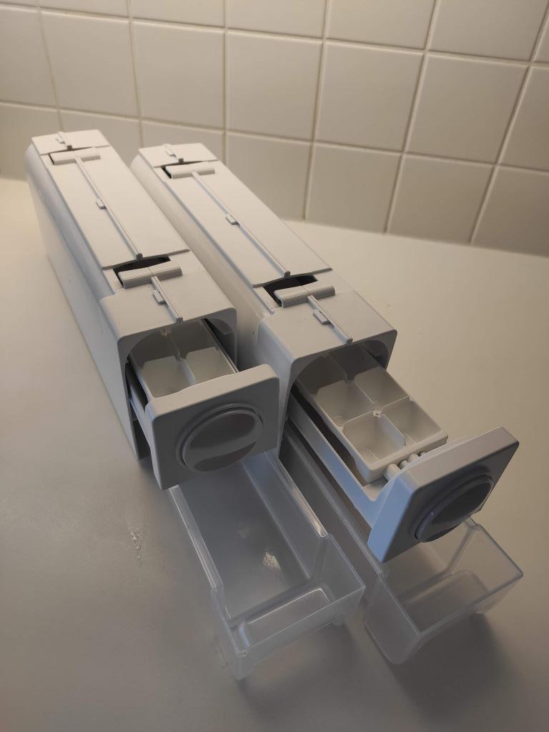container ijsblokjes Siemens 2 stuks, Ophalen, Gebruikt, Inbouw, Vrieskast