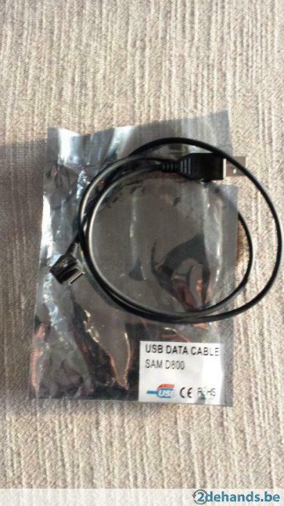 usb data kabel samsung gsm - sam d800, Télécoms, Neuf, Fil ou câble