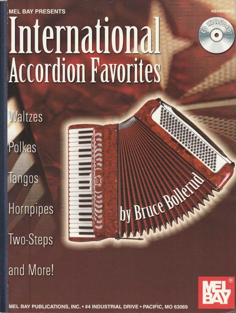 International Accordion Favorites + CD, Ophalen of Verzenden, Zo goed als nieuw
