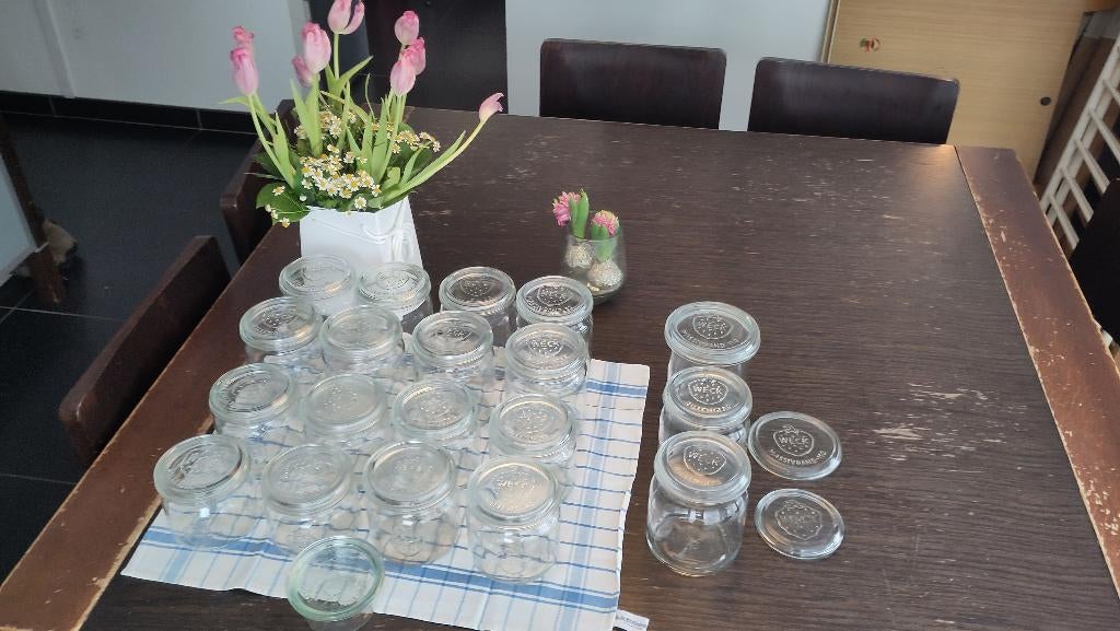WECK, bocaux de conserve en verre, Ophalen, Zo goed als nieuw, Glas, Overige typen