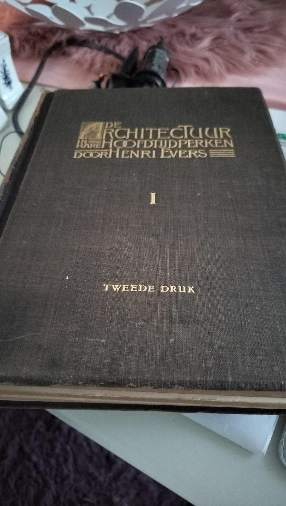 De architectuur in hare hoofdtijdperken door Henri Evers, Gelezen, Ophalen of Verzenden, Henri Evers, Architectuur algemeen