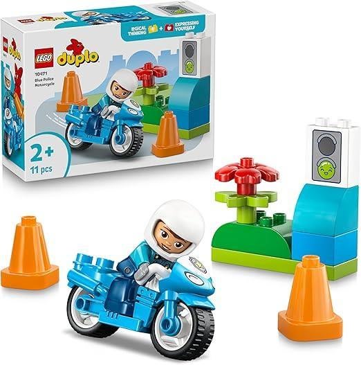 LEGO DUPLO | politiemotor | GRATIS LEVERING