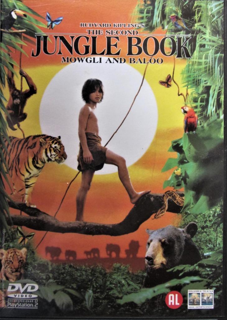DVD  ACTIE- THE SECOND JUNGLE BOOK, MOWGLI AND BALOO, Alle leeftijden, Ophalen of Verzenden, Zo goed als nieuw, Actiekomedie