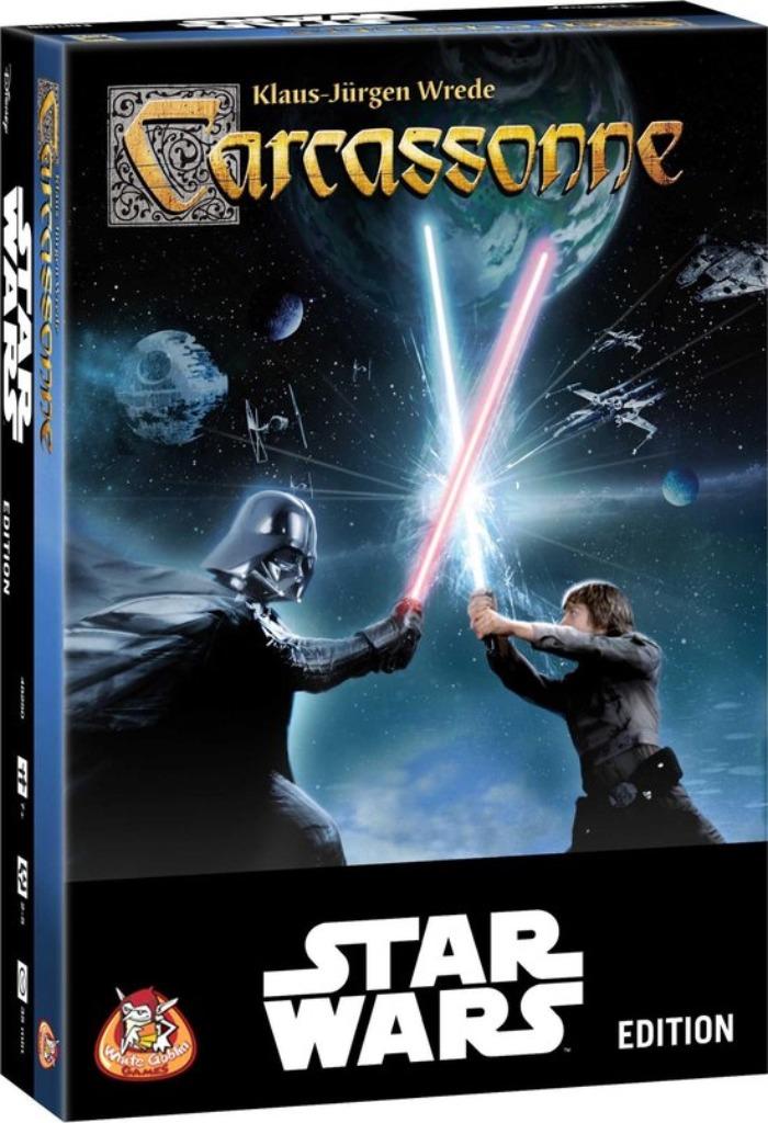 Carcassonne: Star Wars Editie Collector’s Item! White Goblin, Ophalen of Verzenden, Zo goed als nieuw, Spel
