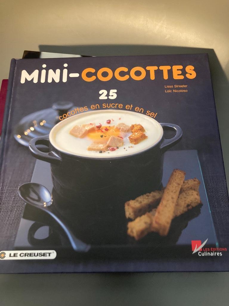 Livre de cuisine - Recettes mini-cocottes Le Creuset, Ophalen of Verzenden, Zo goed als nieuw, Hoofdgerechten