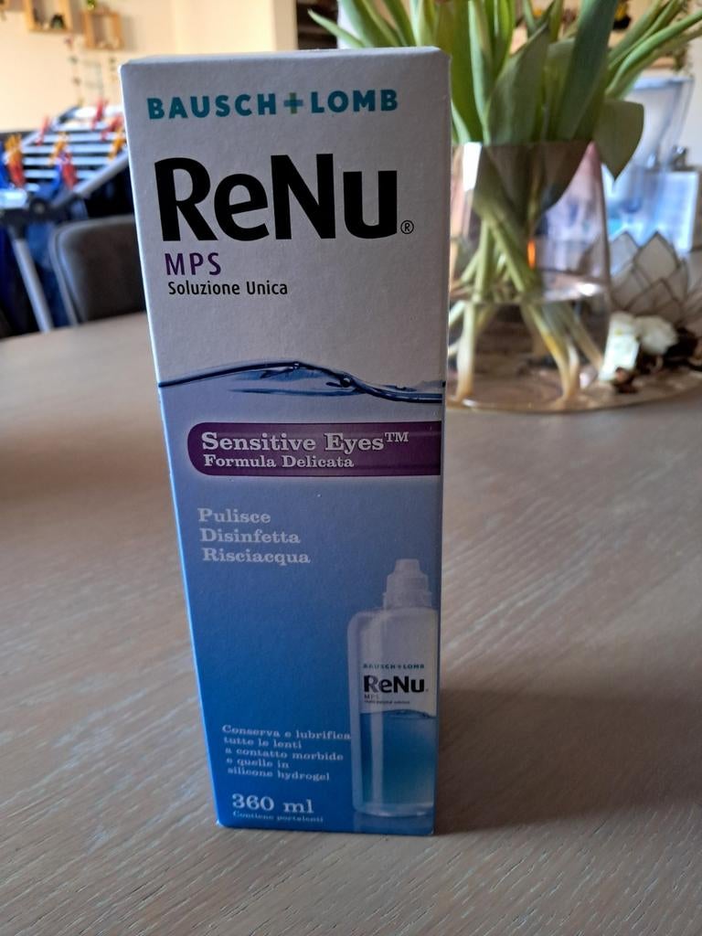 Lenzenvloeistof Renu Sensitive eyes., Ophalen, Nieuw
