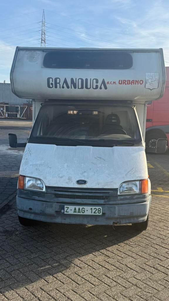 Ford Camper  6 slaapplaats Douche-Toilet Oldtimer, 6 à 7 mètres, Entreprise, Boîte manuelle, Douche