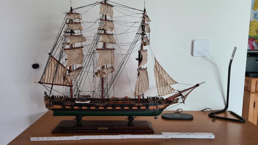 Modelbouw zeilboot, Ophalen