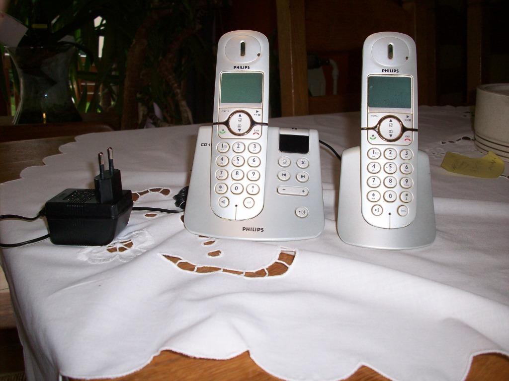 Duo de téléphone, Enlèvement, Utilisé, 2 combinés