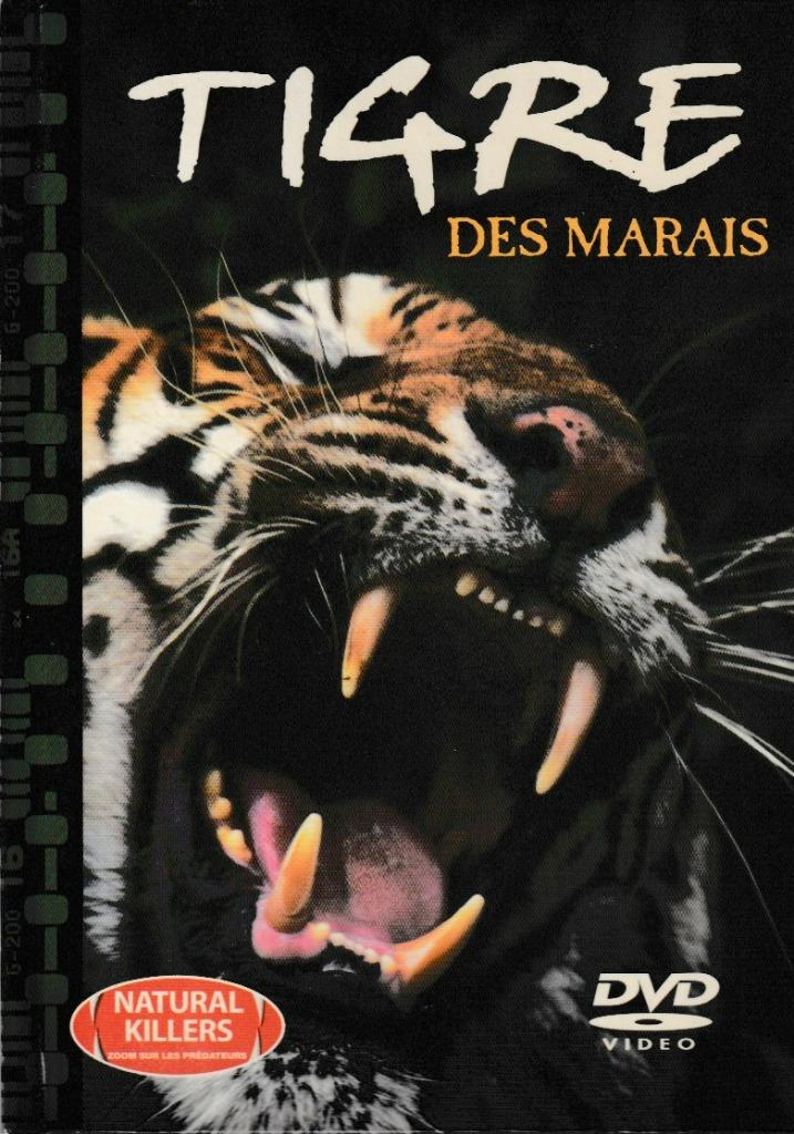 TIGRE  DES MARAIS  NATURAL KILLERCOFFRET DVD-LIVRE 24 Pages, Ophalen of Verzenden, Zo goed als nieuw, Natuur