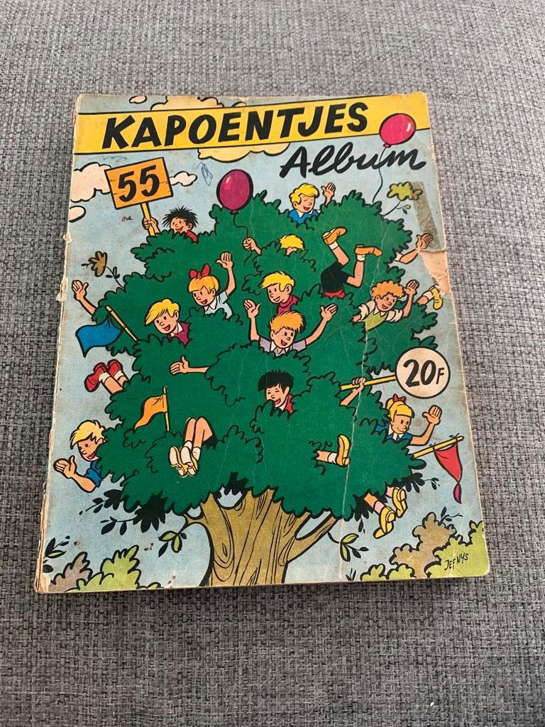 Album 55 Kapoentjes, Ophalen of Verzenden, Gelezen, Plaatjesalbum