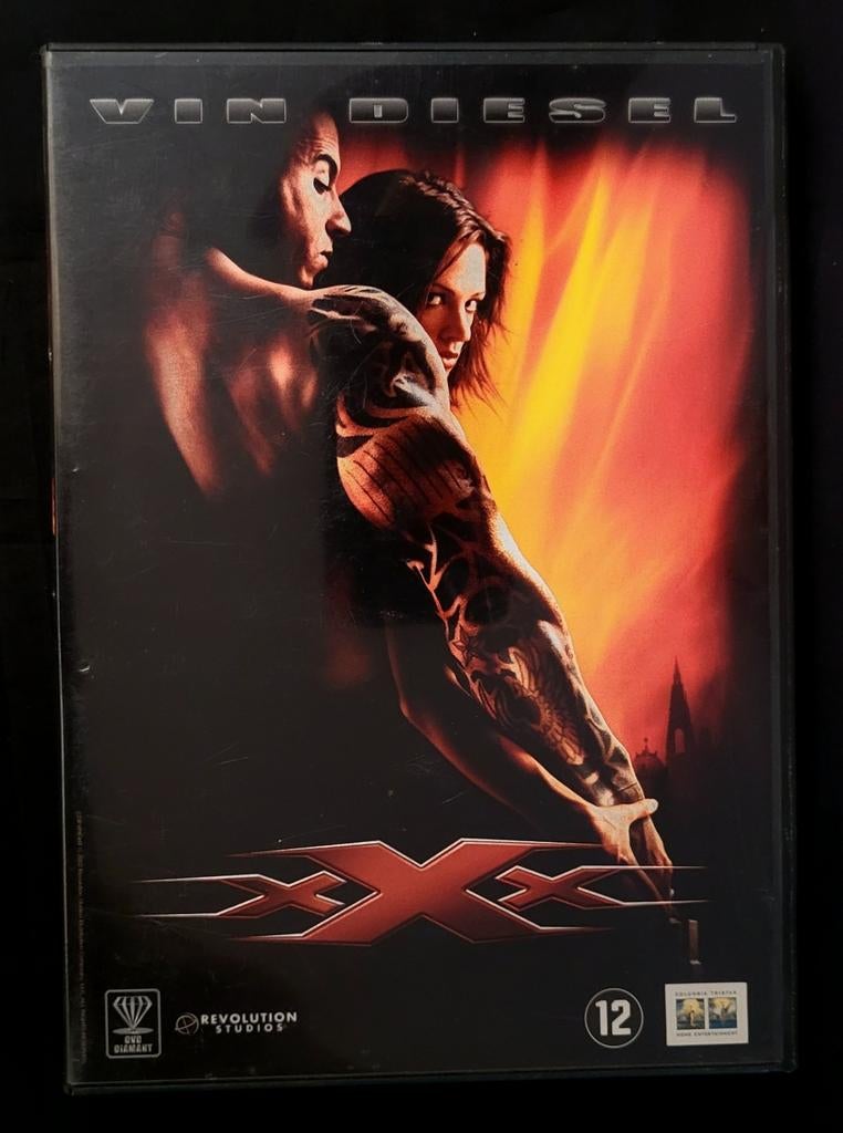 DVD du film XXX - Vin Diesel - Triple X + Flyer, Vanaf 12 jaar, Ophalen of Verzenden, Zo goed als nieuw, Actie
