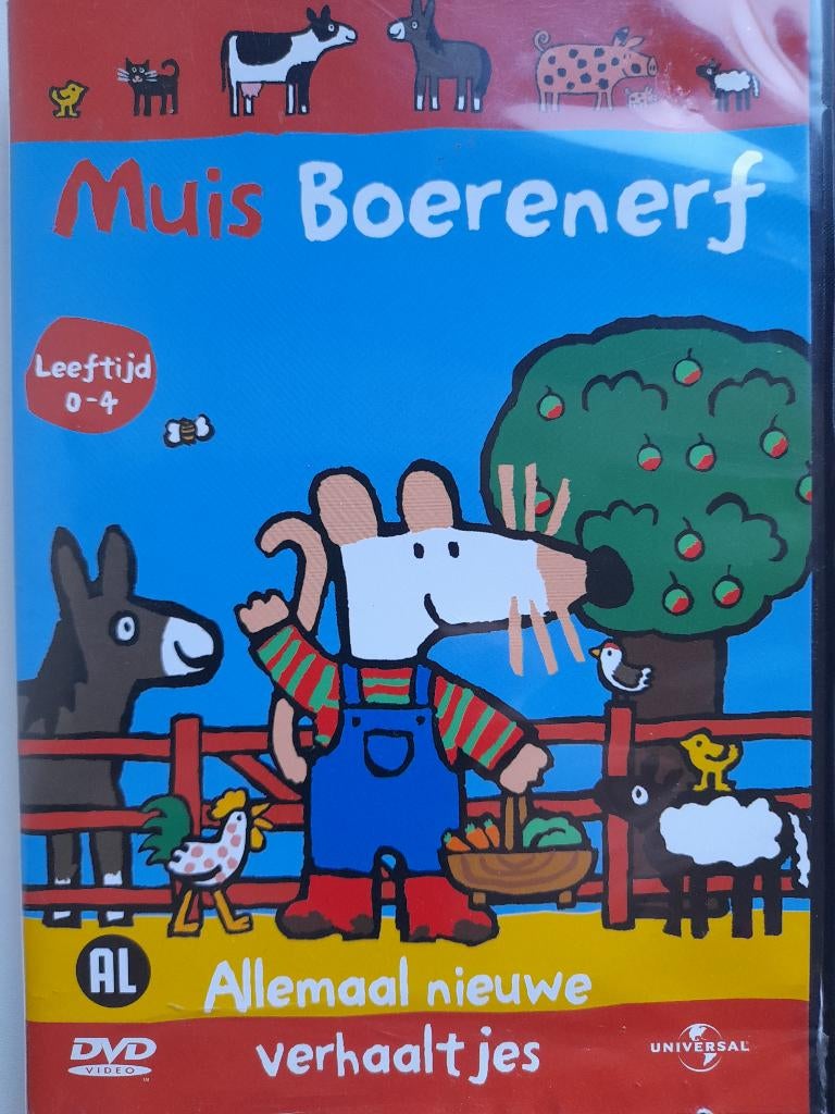 Muis. 4 dvd's, Ophalen of Verzenden