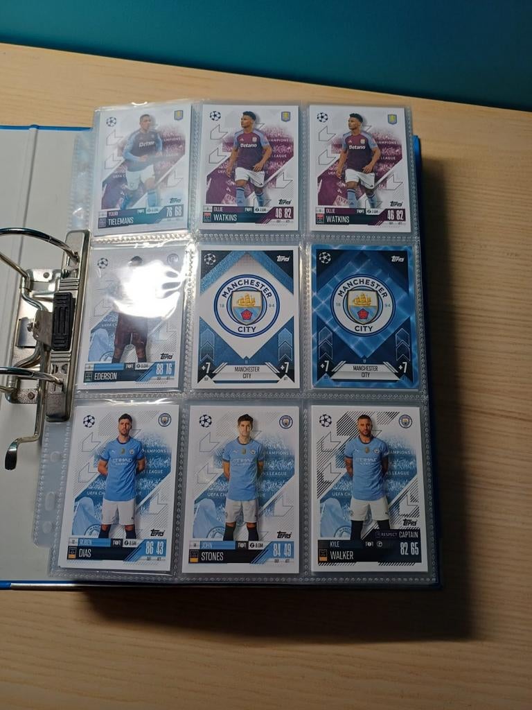 topps match attax 2024-2025   0,10  per kaart, Verzenden, Zo goed als nieuw